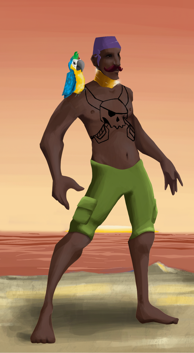 AlgoSeas Pirate #27240 NFT on Algorand