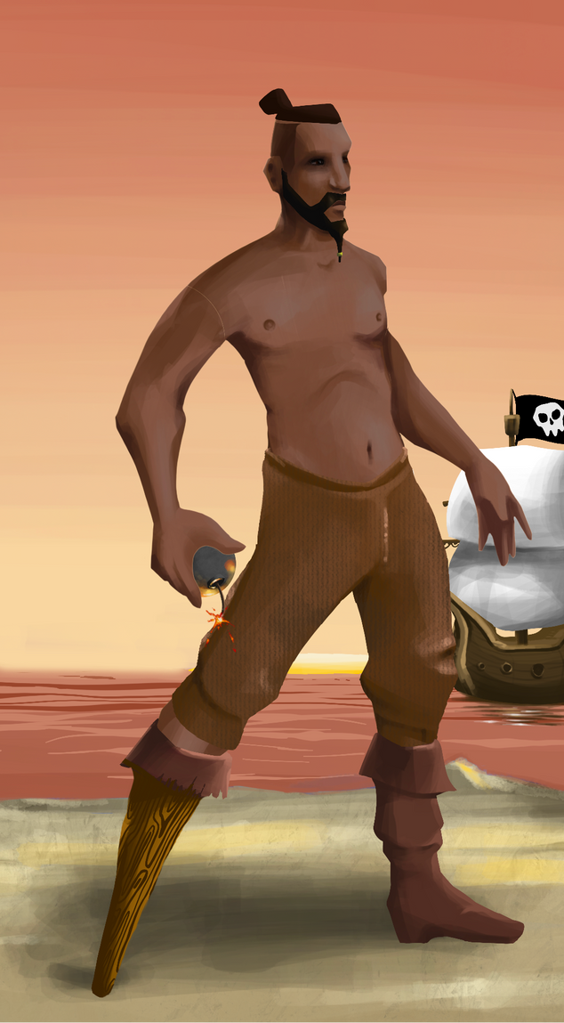 AlgoSeas Pirate #27242 NFT on Algorand