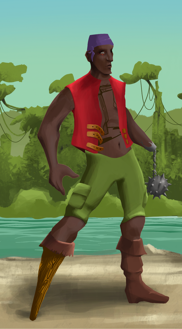 AlgoSeas Pirate #27249 NFT on Algorand