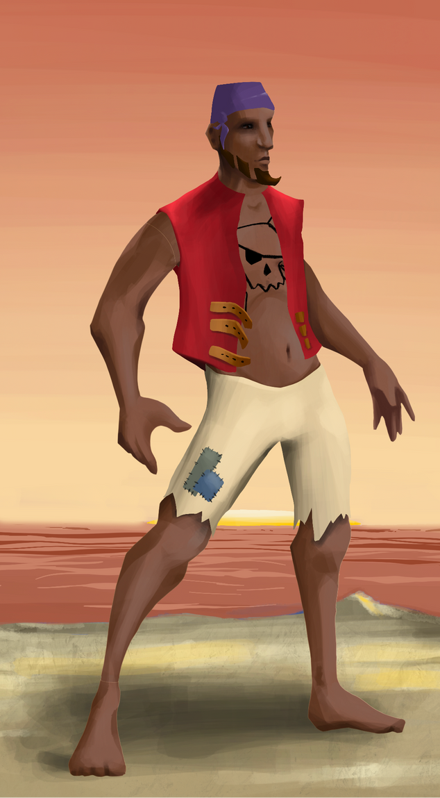 AlgoSeas Pirate #27265 NFT on Algorand