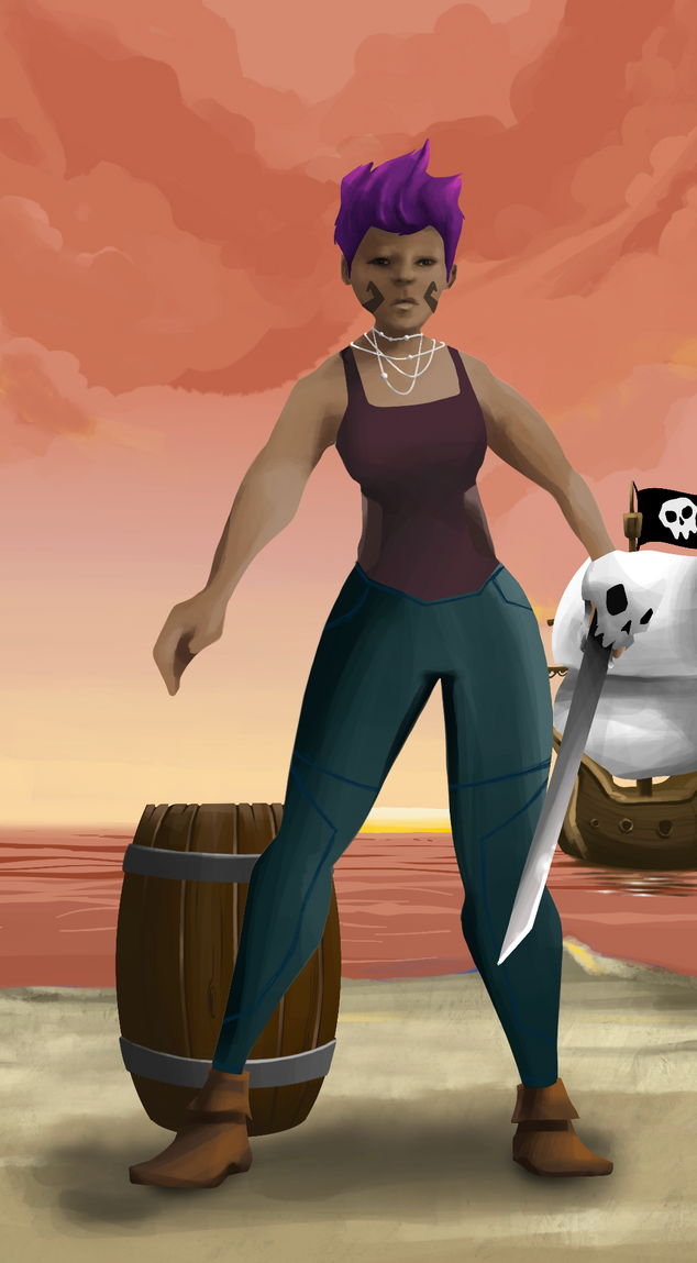 AlgoSeas Pirate #27272 NFT on Algorand