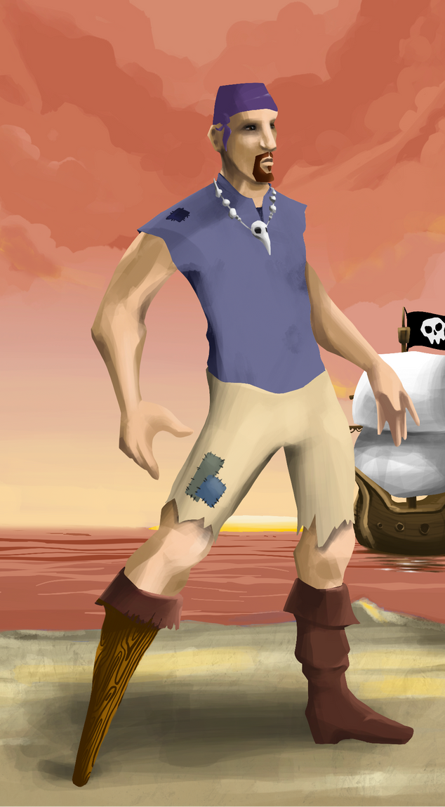 AlgoSeas Pirate #27281 NFT on Algorand