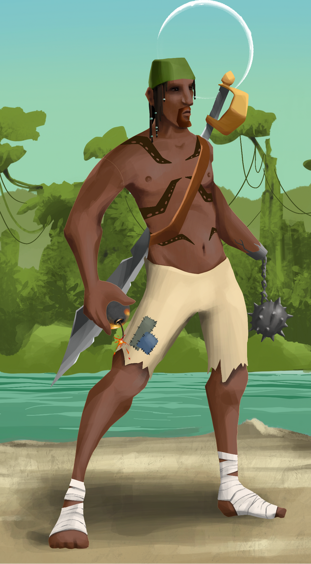 AlgoSeas Pirate #27286 NFT on Algorand