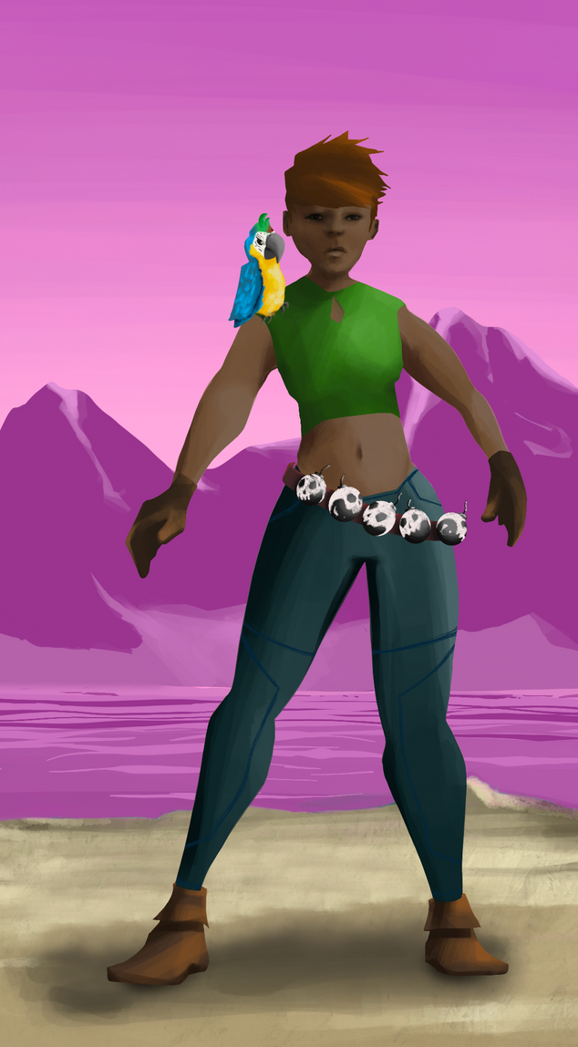 AlgoSeas Pirate #2729 NFT on Algorand