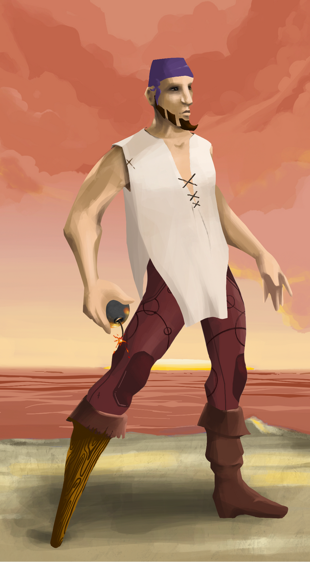 AlgoSeas Pirate #27291 NFT on Algorand