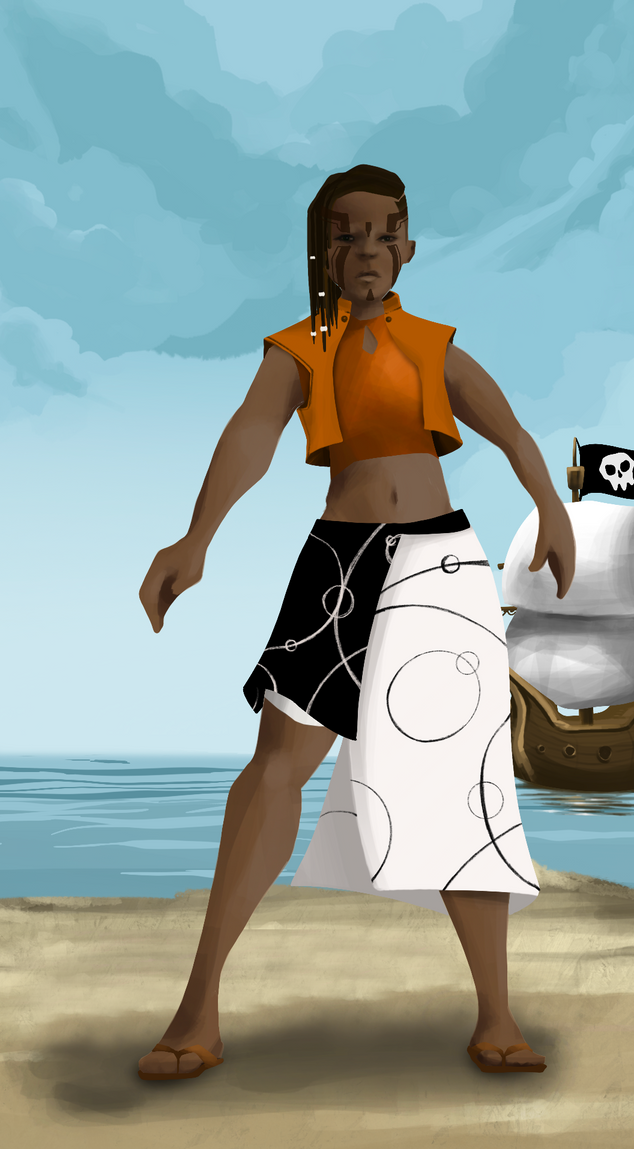 AlgoSeas Pirate #27301 NFT on Algorand