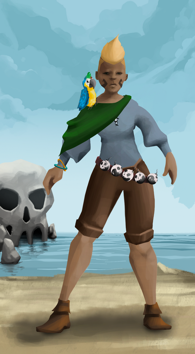 AlgoSeas Pirate #27302 NFT on Algorand