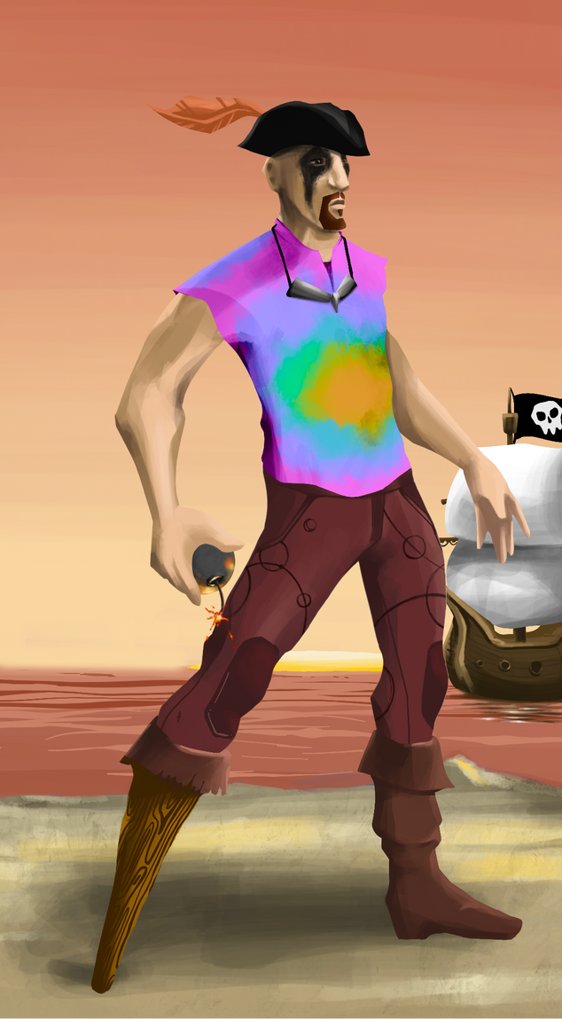 AlgoSeas Pirate #27304 NFT on Algorand