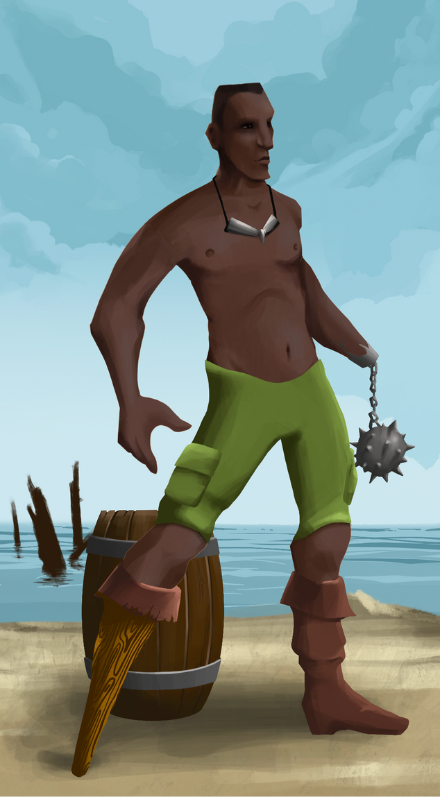 AlgoSeas Pirate #27309 NFT on Algorand