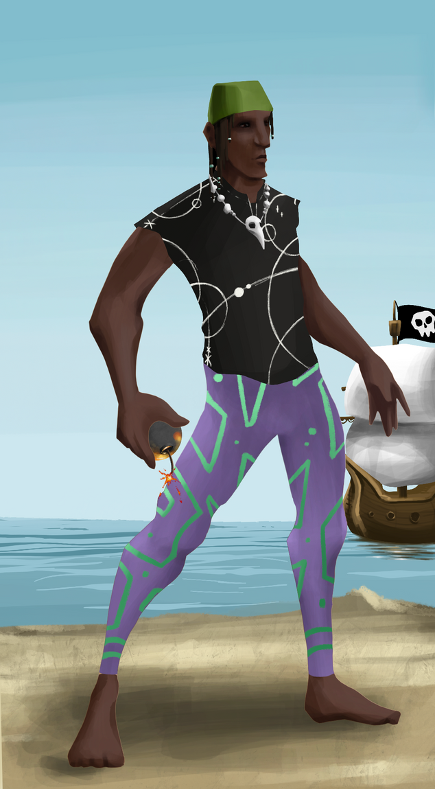 AlgoSeas Pirate #2731 NFT on Algorand