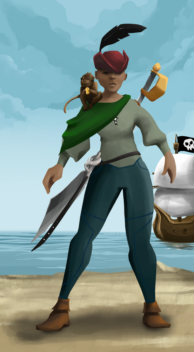 AlgoSeas Pirate #27319 NFT on Algorand