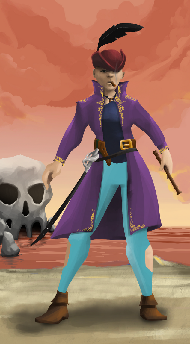 AlgoSeas Pirate #27322 NFT on Algorand