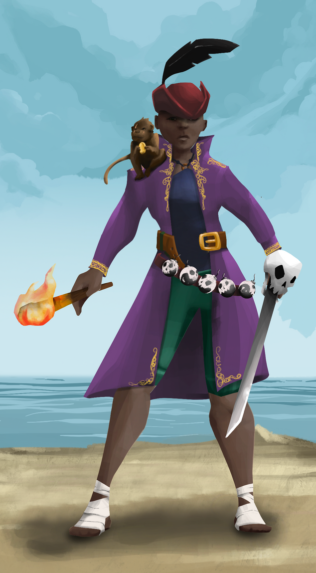 AlgoSeas Pirate #27331 NFT on Algorand