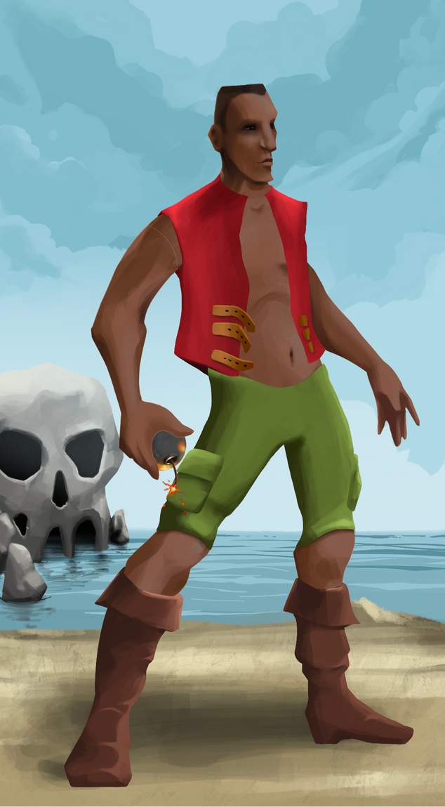 AlgoSeas Pirate #2737 NFT on Algorand