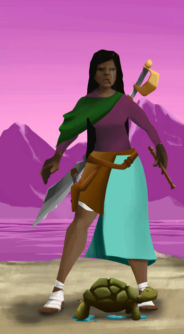 AlgoSeas Pirate #27374 NFT on Algorand