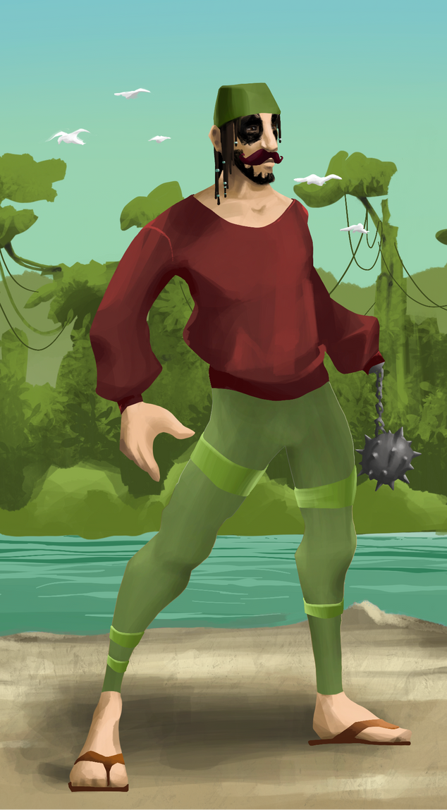 AlgoSeas Pirate #2742 NFT on Algorand