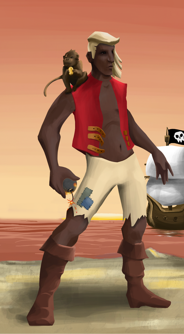 AlgoSeas Pirate #27423 NFT on Algorand