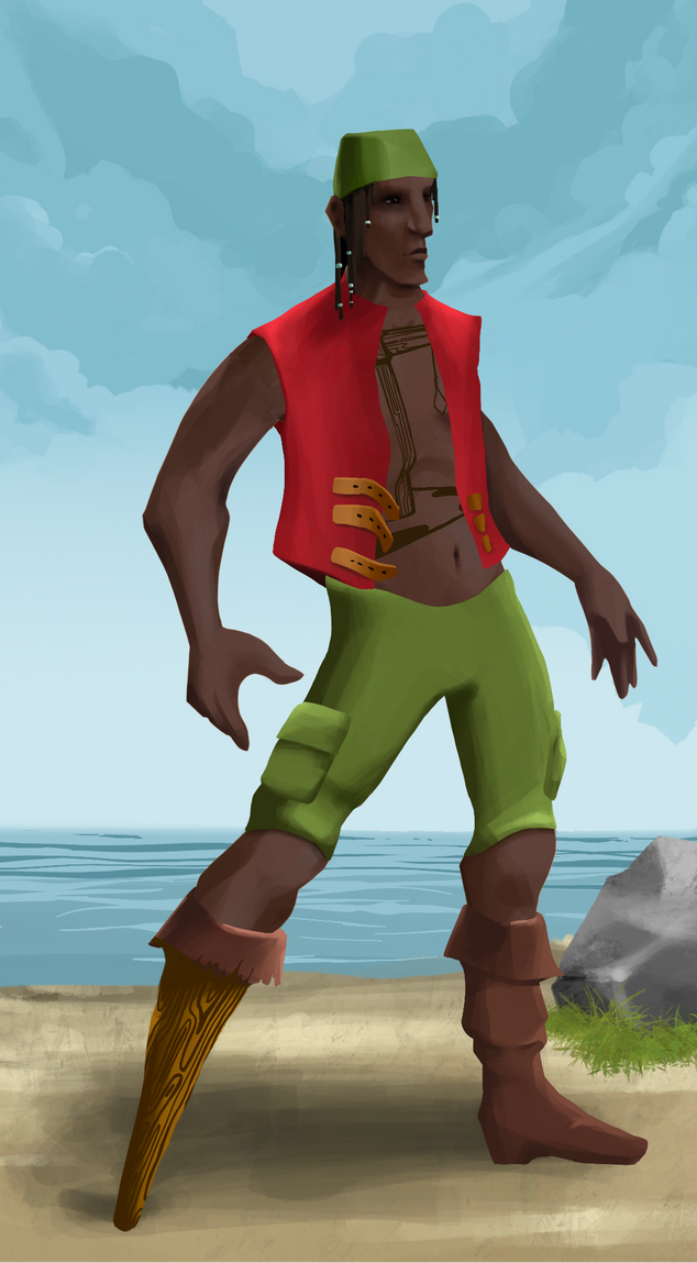 AlgoSeas Pirate #27425 NFT on Algorand