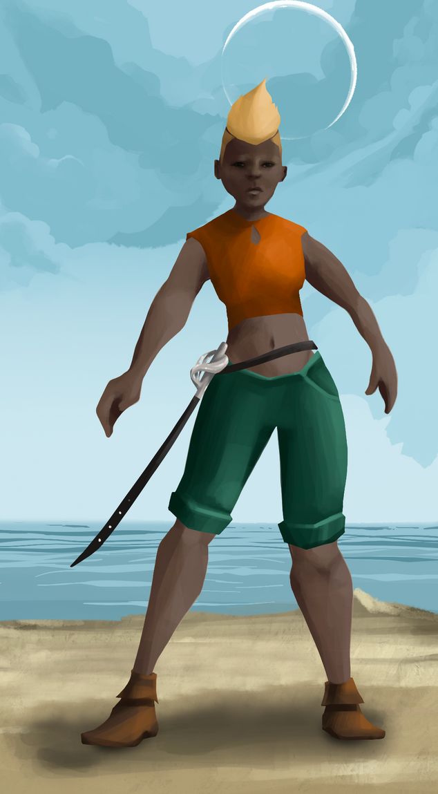 AlgoSeas Pirate #27443 NFT on Algorand