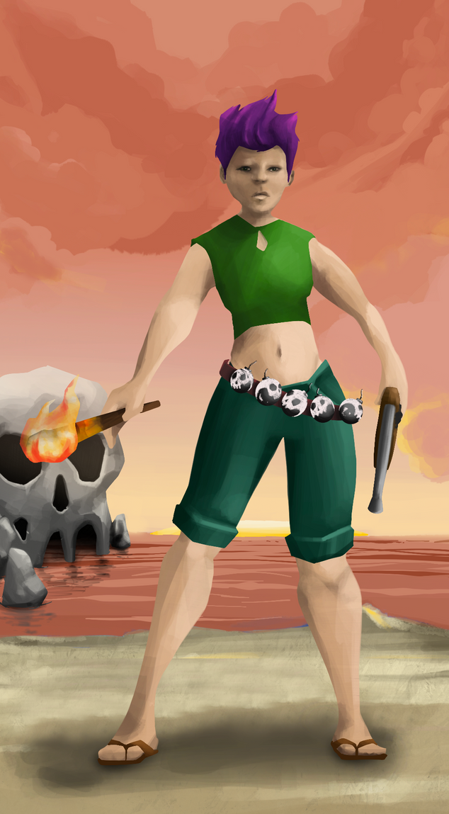 AlgoSeas Pirate #27461 NFT on Algorand