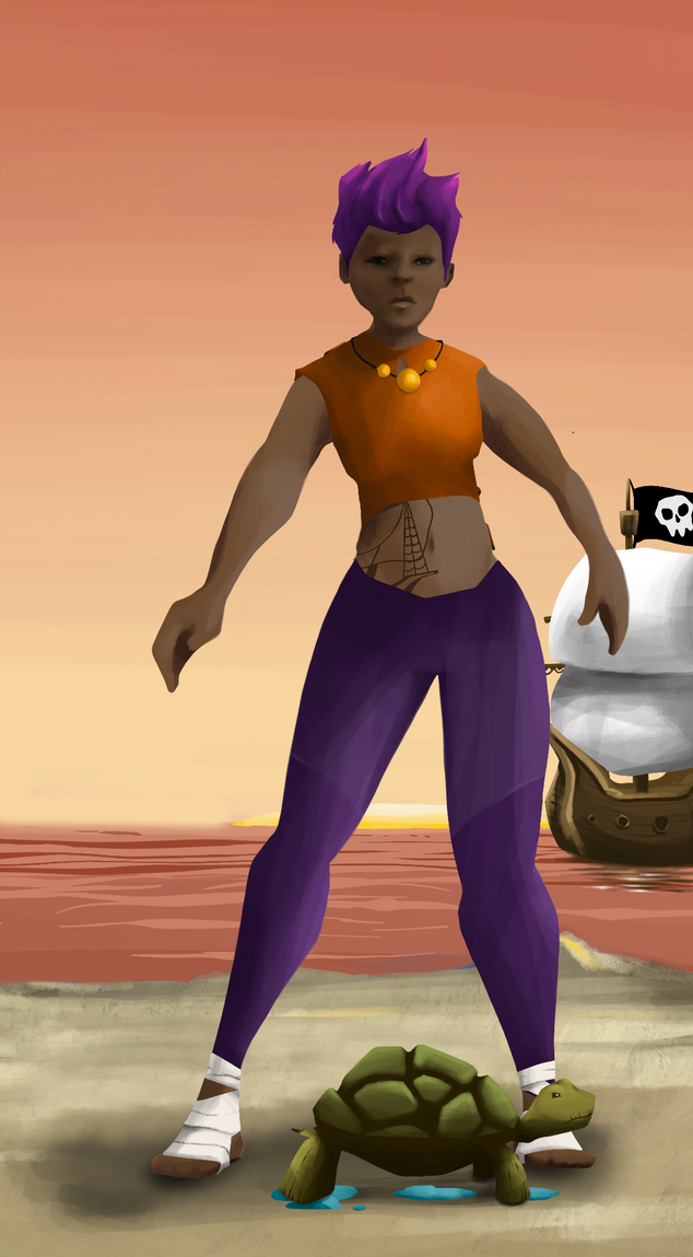 AlgoSeas Pirate #27464 NFT on Algorand