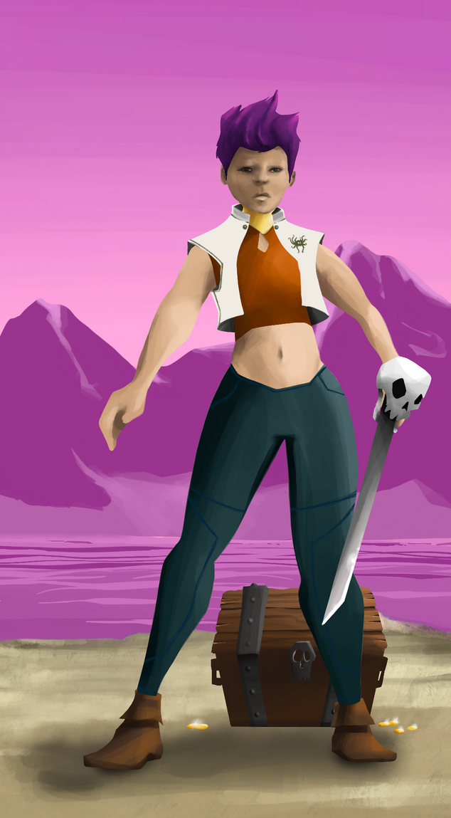 AlgoSeas Pirate #27472 NFT on Algorand