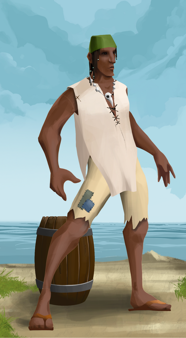 AlgoSeas Pirate #27473 NFT on Algorand