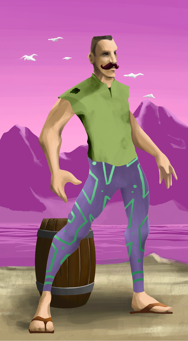 AlgoSeas Pirate #27474 NFT on Algorand