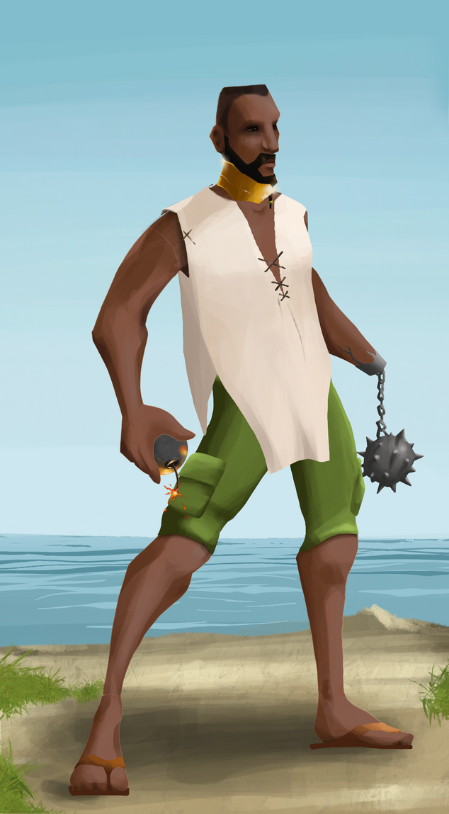 AlgoSeas Pirate #27492 NFT on Algorand