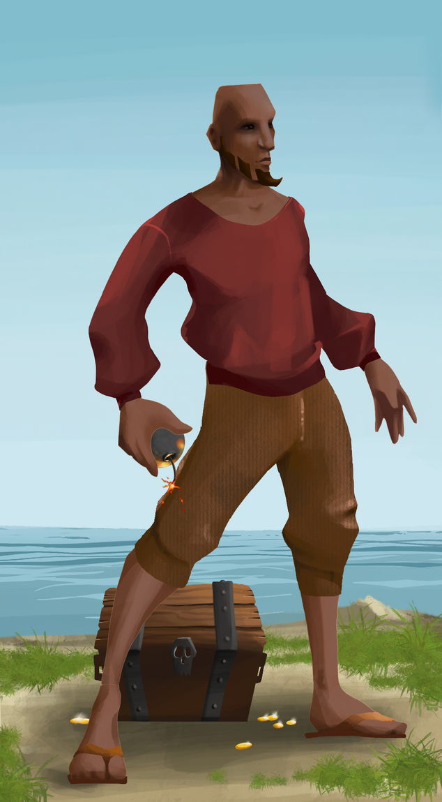 AlgoSeas Pirate #2750 NFT on Algorand