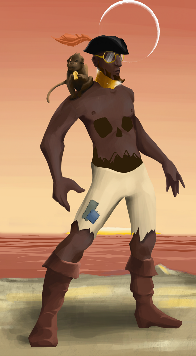 AlgoSeas Pirate #27505 NFT on Algorand