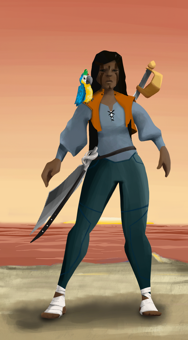 AlgoSeas Pirate #27508 NFT on Algorand