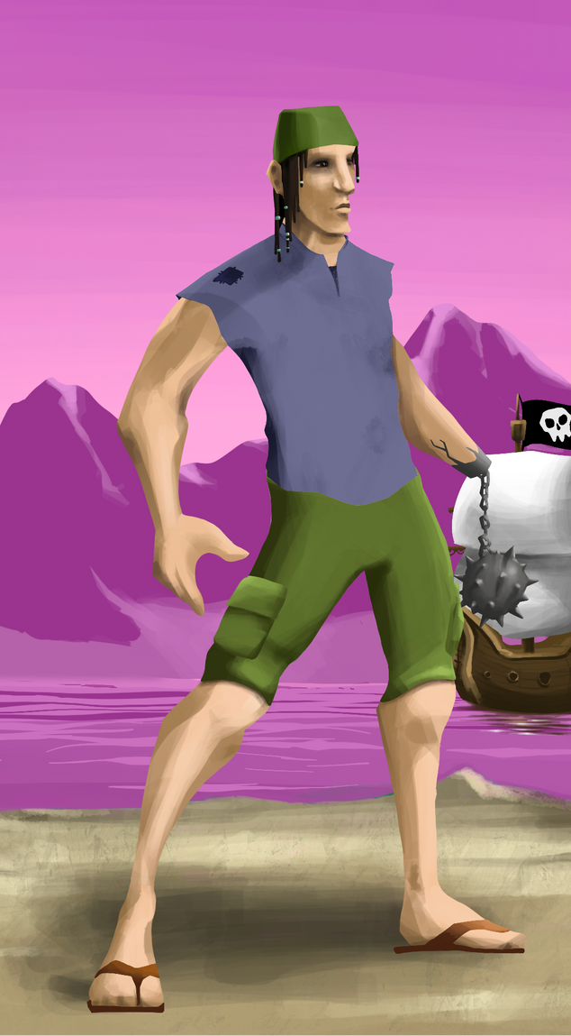 AlgoSeas Pirate #27521 NFT on Algorand