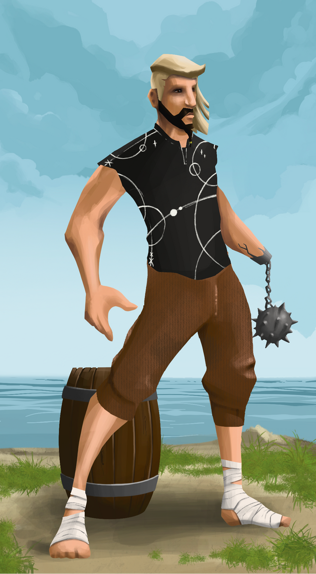 AlgoSeas Pirate #27523 NFT on Algorand