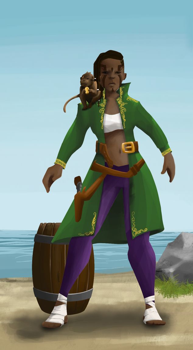 AlgoSeas Pirate #27532 NFT on Algorand