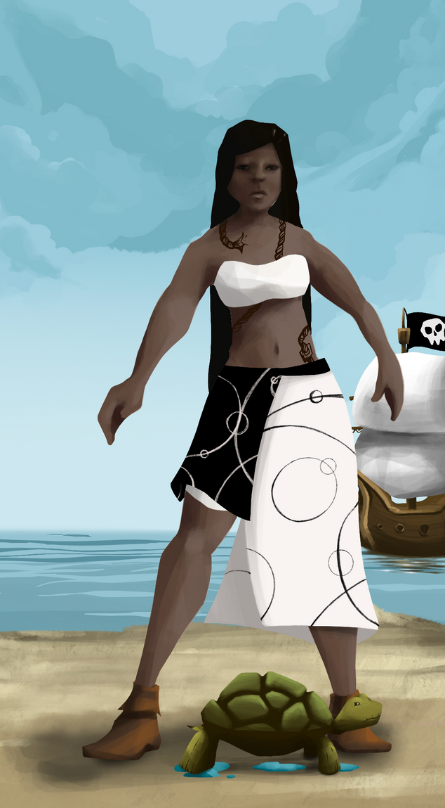 AlgoSeas Pirate #27550 NFT on Algorand