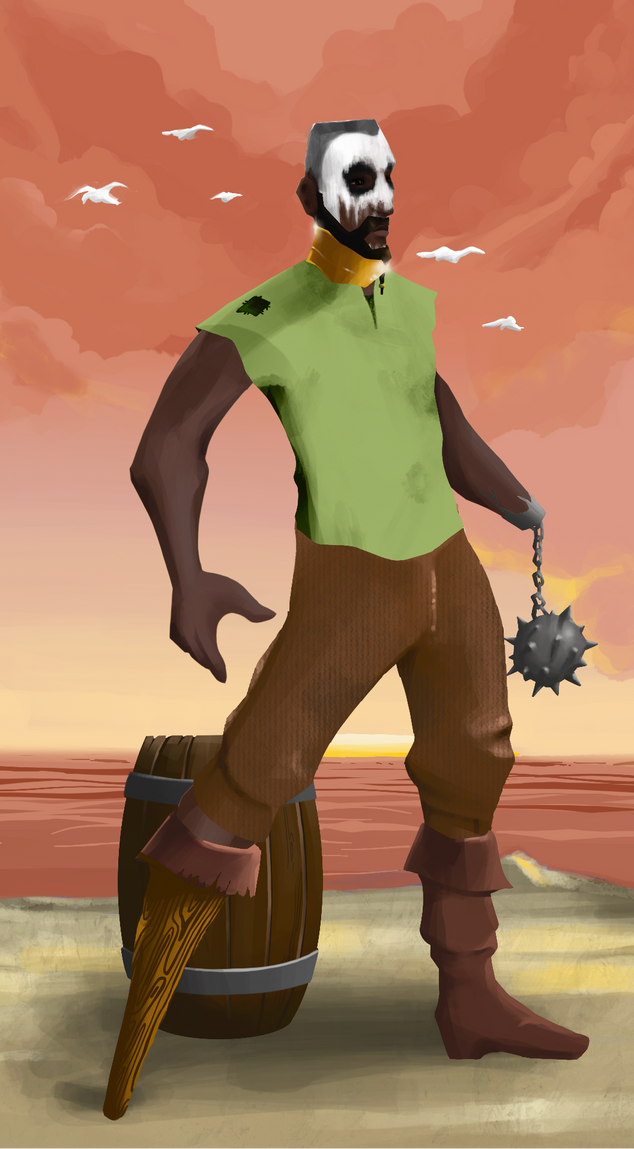 AlgoSeas Pirate #27551 NFT on Algorand