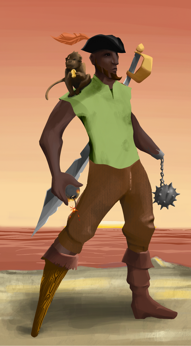 AlgoSeas Pirate #27587 NFT on Algorand