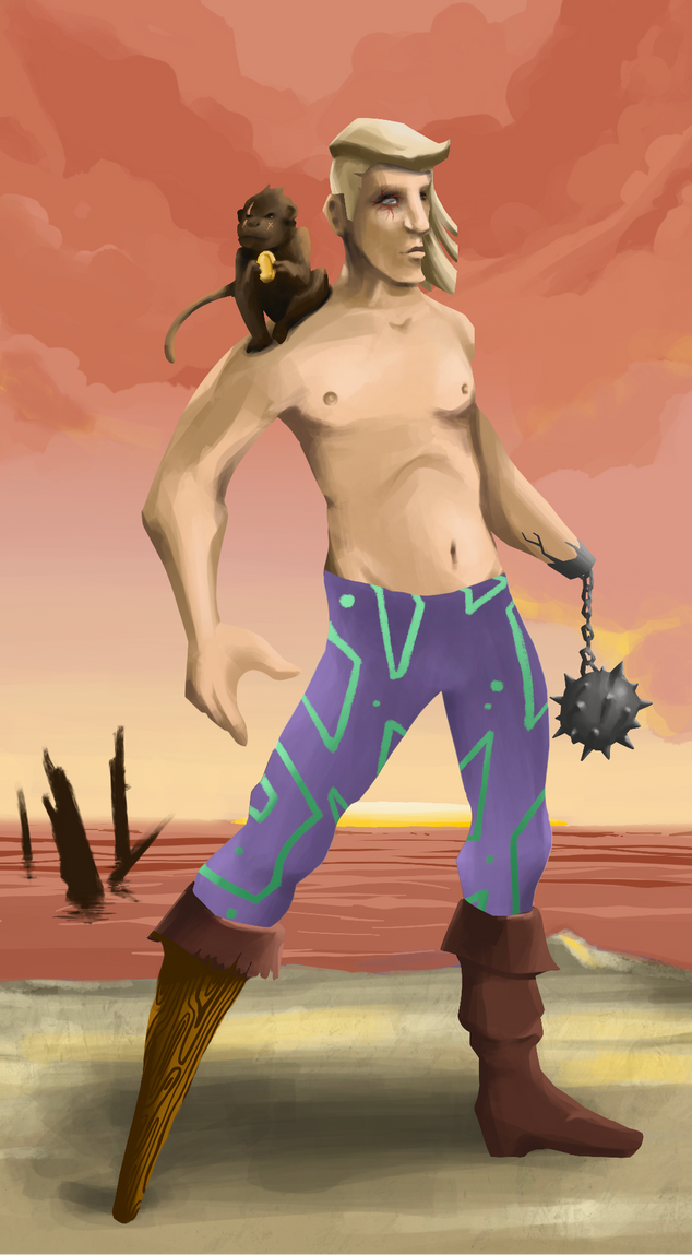 AlgoSeas Pirate #27593 NFT on Algorand