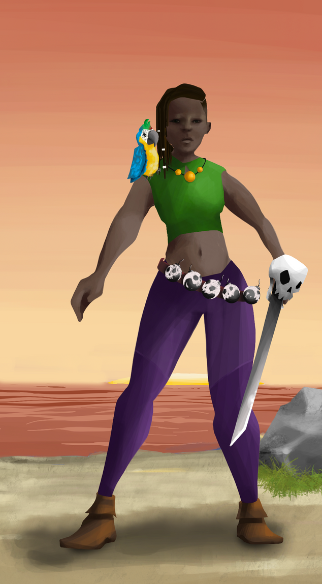 AlgoSeas Pirate #27594 NFT on Algorand