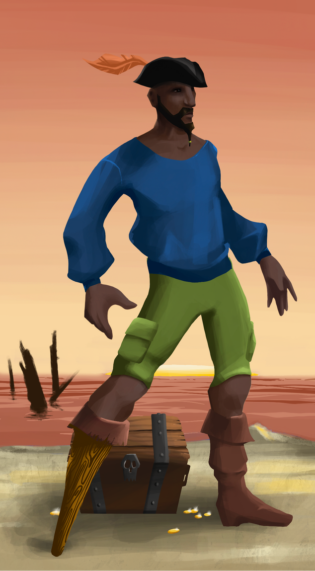 AlgoSeas Pirate #27602 NFT on Algorand