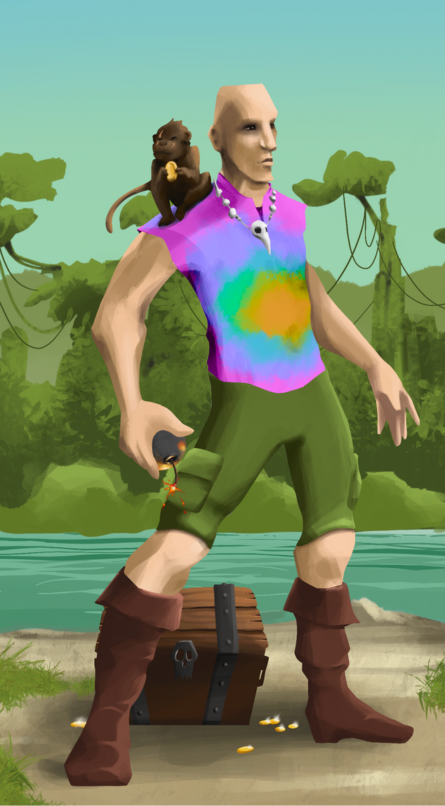 AlgoSeas Pirate #27614 NFT on Algorand