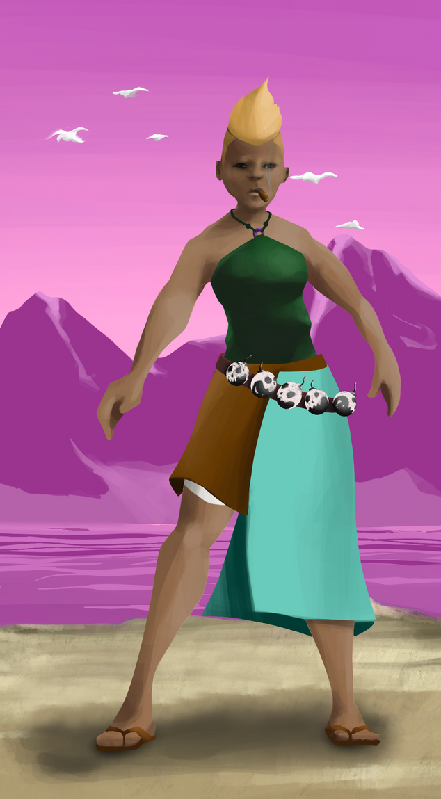 AlgoSeas Pirate #27615 NFT on Algorand