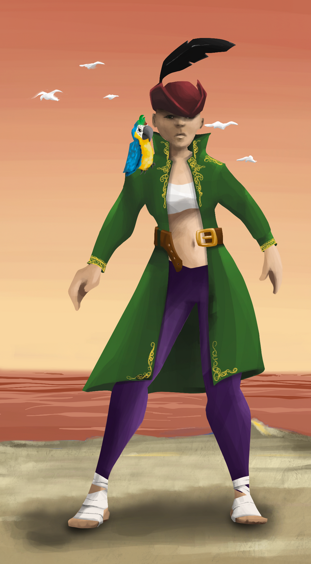 AlgoSeas Pirate #27617 NFT on Algorand