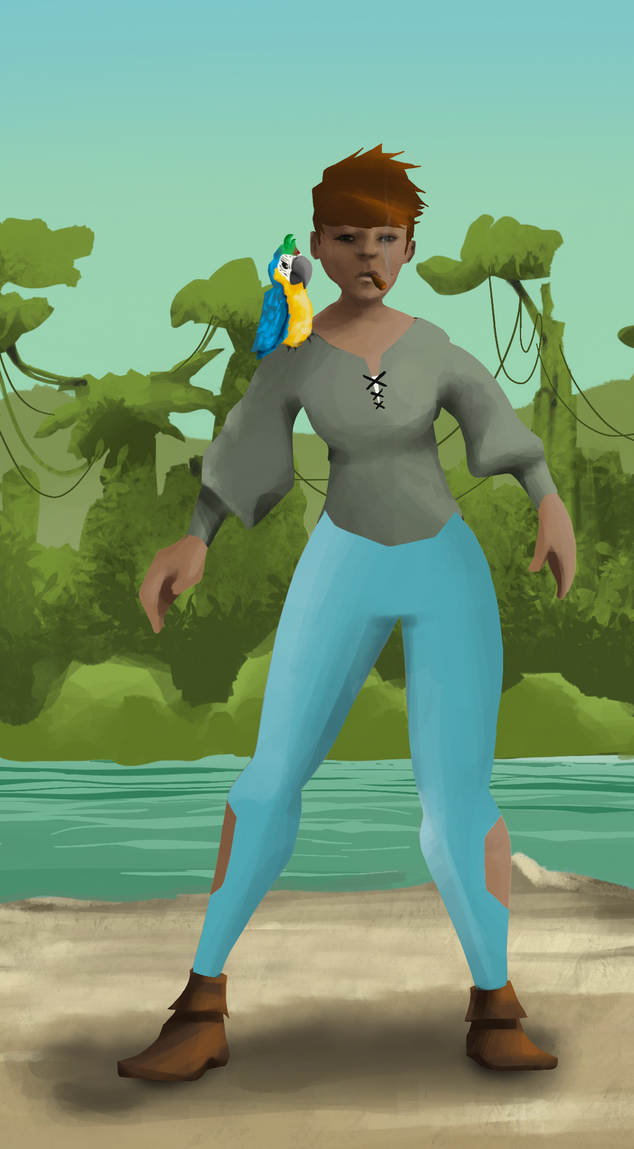 AlgoSeas Pirate #27641 NFT on Algorand