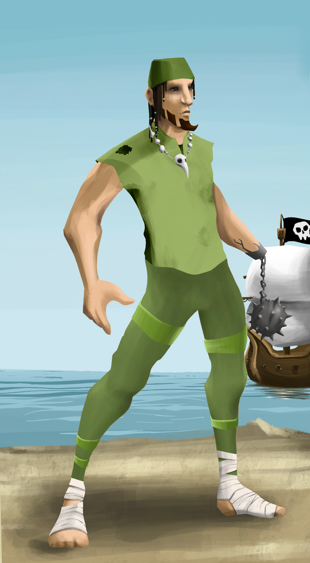 AlgoSeas Pirate #27644 NFT on Algorand