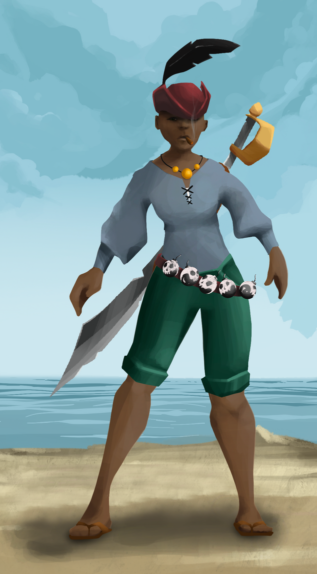 AlgoSeas Pirate #27659 NFT on Algorand