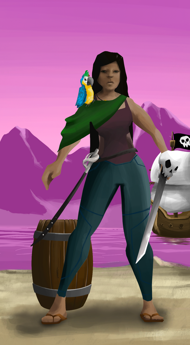 AlgoSeas Pirate #27670 NFT on Algorand