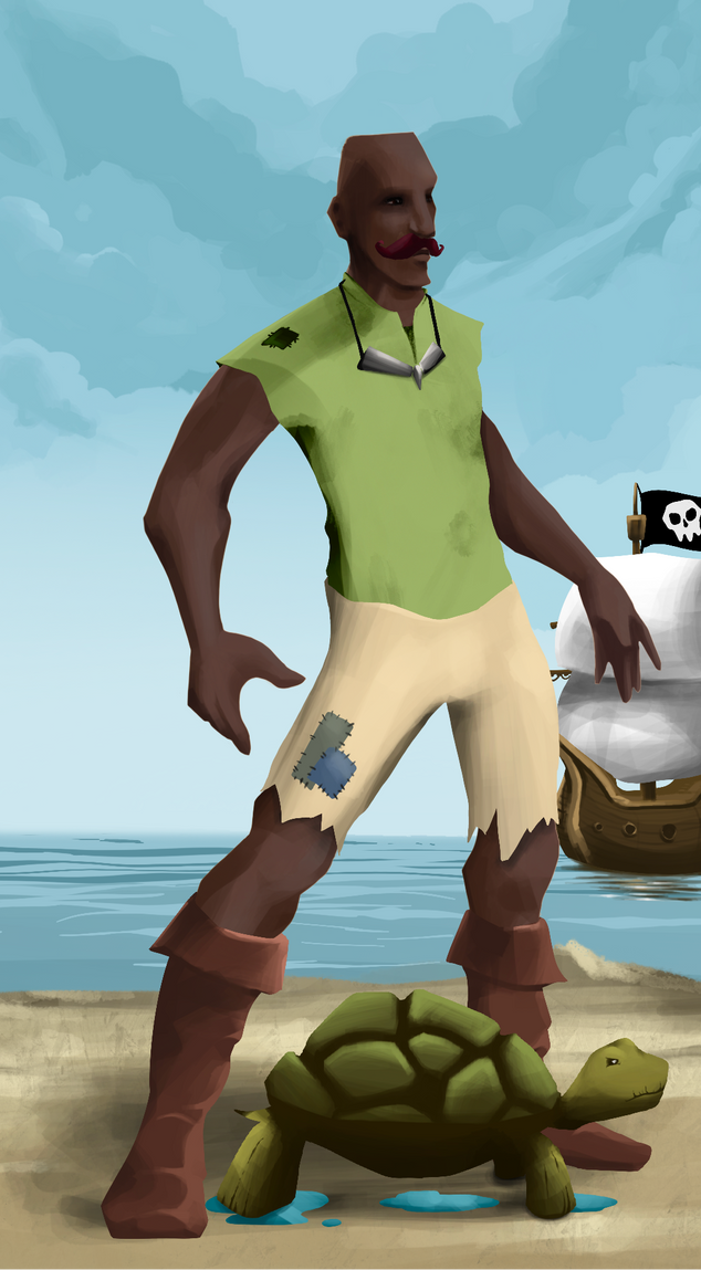 AlgoSeas Pirate #27676 NFT on Algorand