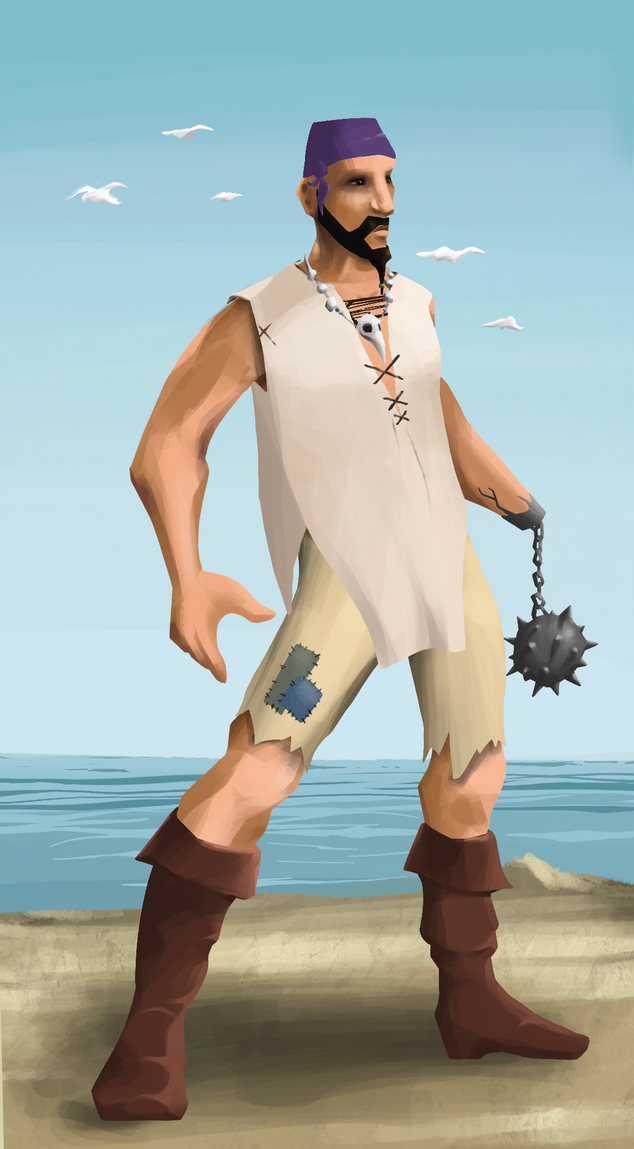 AlgoSeas Pirate #27682 NFT on Algorand